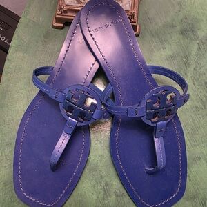 Tory Burch Women's Royal Blue Sandals